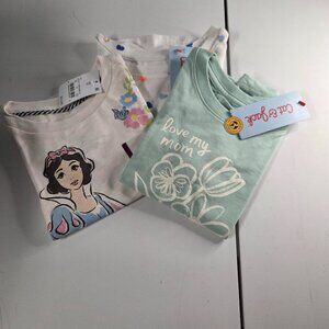 BUNDLE of 3 2T Short Sleeve Tops All NWT